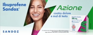 Ibuprofene Sandoz Azione banner